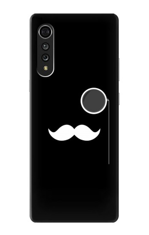 S1946 Sir Mustache Minimalism Case Cover Custodia per LG Velvet