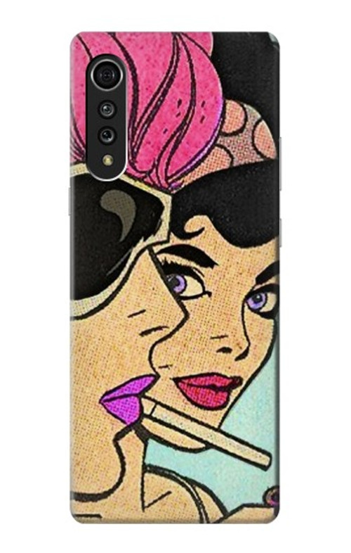 S3171 Girls Pop Art Case Cover Custodia per LG Velvet