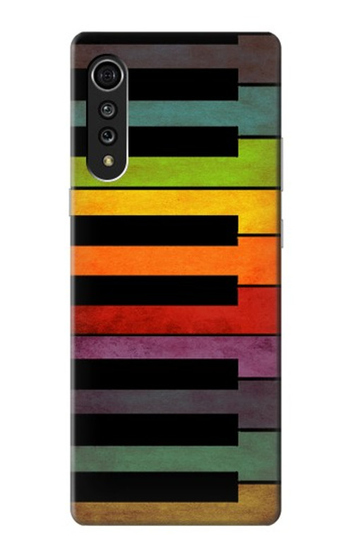 S3451 Colorful Piano Case Cover Custodia per LG Velvet