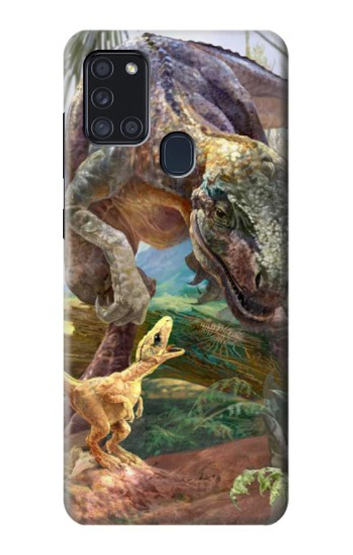S1290 Dinosaurs T-Rex Case Cover Custodia per Samsung Galaxy A21s