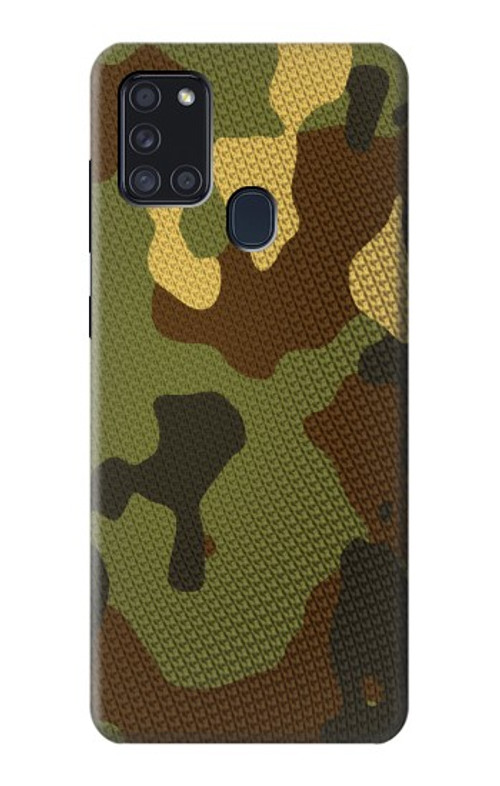 S1602 Camo Camouflage Graphic Printed Case Cover Custodia per Samsung Galaxy A21s