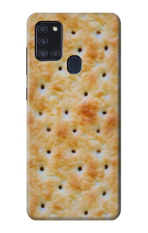 S2987 Cream Cracker Biscuits Case Cover Custodia per Samsung Galaxy A21s S2987 Cream Cracker Biscuits Case Cover Custodia per Samsung Galaxy A21s