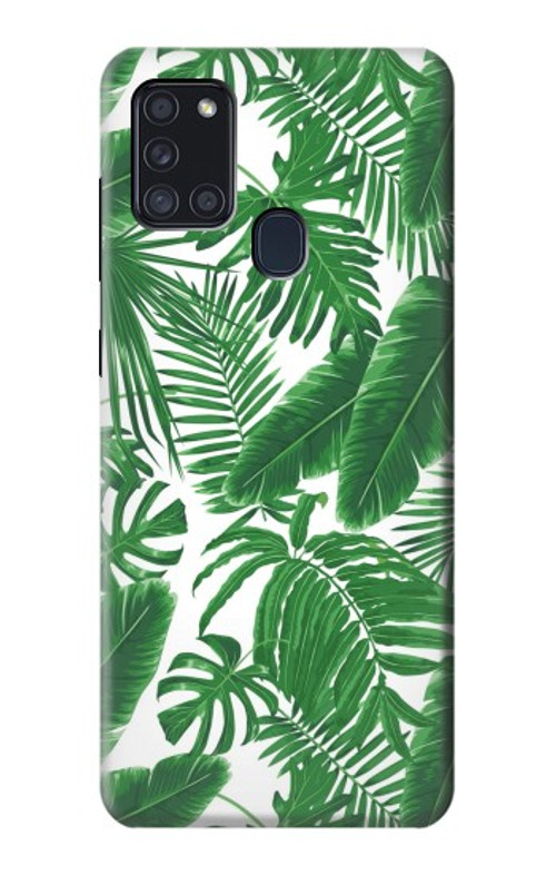 S3457 Paper Palm Monstera Case Cover Custodia per Samsung Galaxy A21s