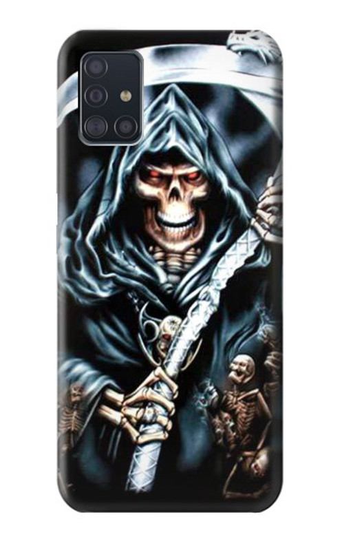 S0295 Grim Reaper Case Cover Custodia per Samsung Galaxy A51 5G