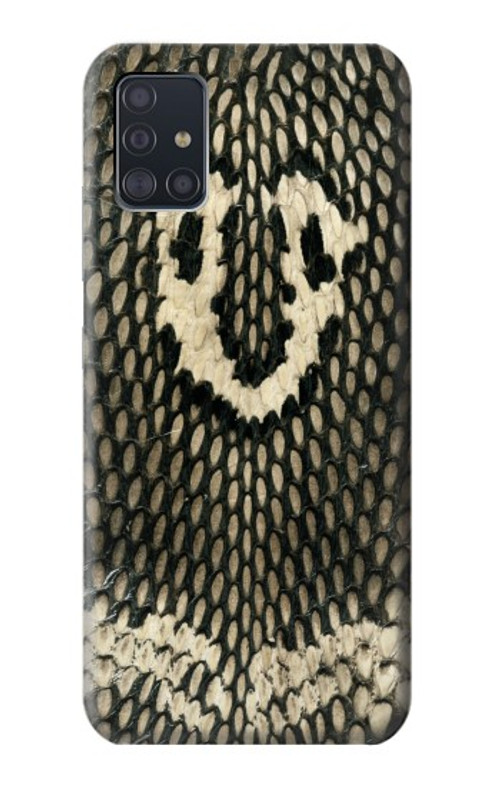 S2711 King Cobra Snake Skin Graphic Printed Case Cover Custodia per Samsung Galaxy A51 5G