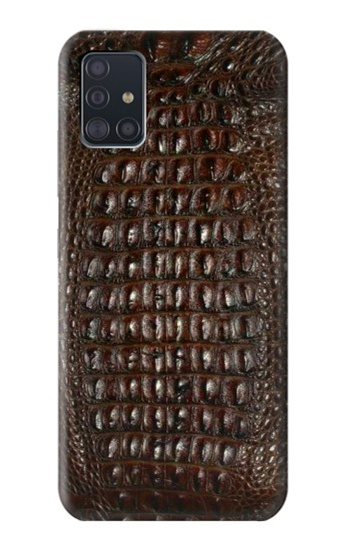 S2850 Brown Skin Alligator Graphic Printed Case Cover Custodia per Samsung Galaxy A51 5G S2850 Brown Skin Alligator Graphic Printed Case Cover Custodia per Samsung Galaxy A51 5G