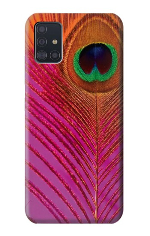 S3201 Pink Peacock Feather Case Cover Custodia per Samsung Galaxy A51 5G S3201 Pink Peacock Feather Case Cover Custodia per Samsung Galaxy A51 5G