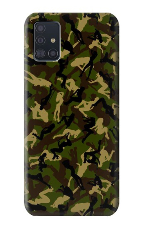 S3356 Sexy Girls Camo Camouflage Case Cover Custodia per Samsung Galaxy A51 5G