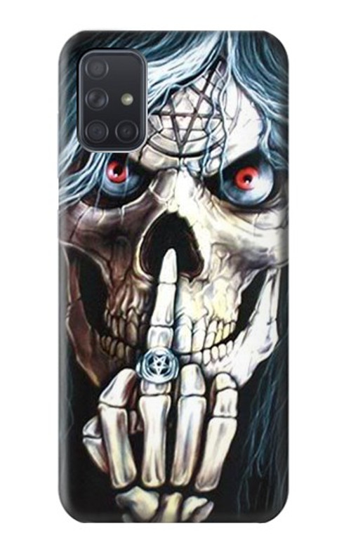S0222 Skull Pentagram Case Cover Custodia per Samsung Galaxy A71 5G