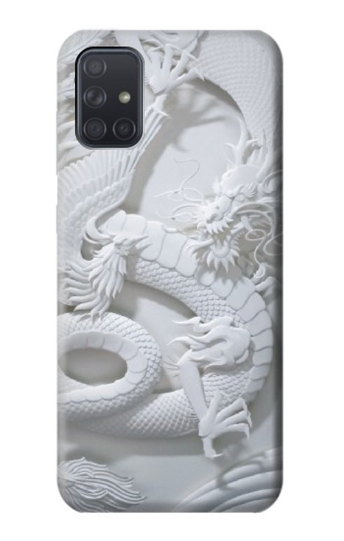 S0386 Dragon Carving Case Cover Custodia per Samsung Galaxy A71 5G