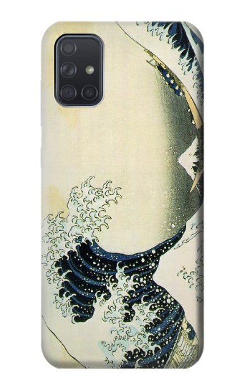 S1040 Hokusai The Great Wave of Kanagawa Case Cover Custodia per Samsung Galaxy A71 5G