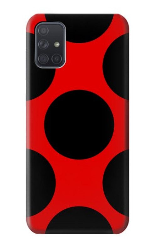 S1829 Ladybugs Dot Pattern Case Cover Custodia per Samsung Galaxy A71 5G