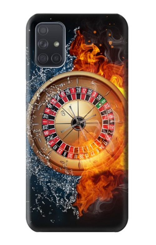 S2289 Roulette Casino Gamble Case Cover Custodia per Samsung Galaxy A71 5G