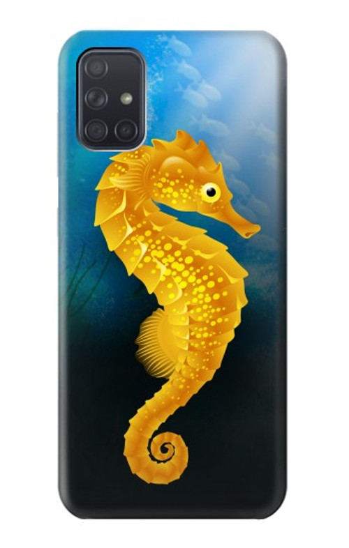 S2444 Seahorse Underwater World Case Cover Custodia per Samsung Galaxy A71 5G