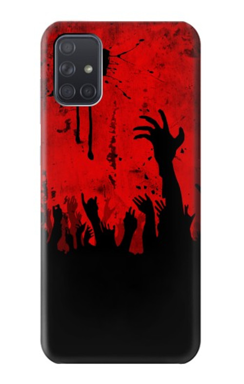 S2458 Zombie Hands Case Cover Custodia per Samsung Galaxy A71 5G