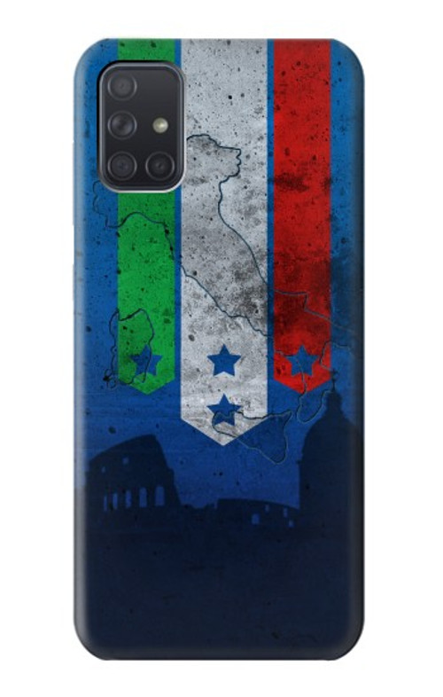 S2983 Italy Football Soccer Case Cover Custodia per Samsung Galaxy A71 5G