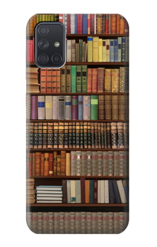 S3154 Bookshelf Case Cover Custodia per Samsung Galaxy A71 5G