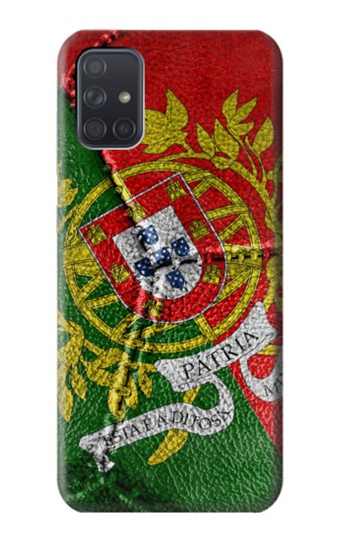 S3300 Portugal Flag Vintage Football Graphic Case Cover Custodia per Samsung Galaxy A71 5G