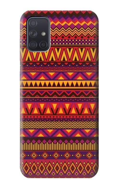 S3404 Aztecs Pattern Case Cover Custodia per Samsung Galaxy A71 5G