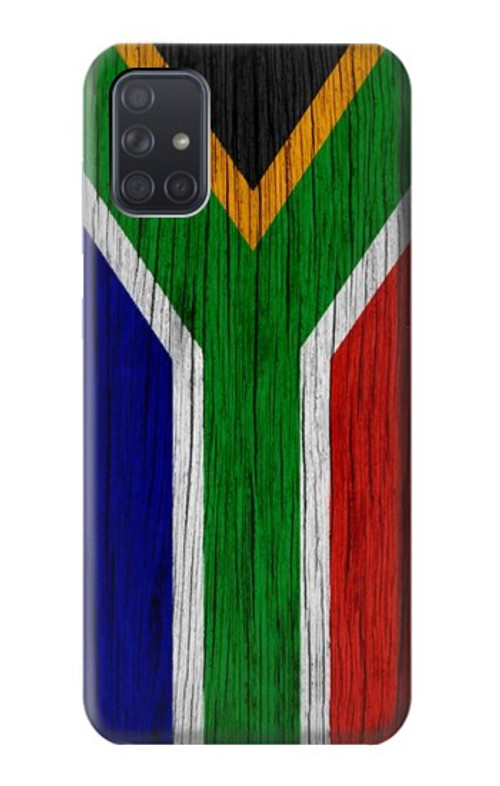 S3464 South Africa Flag Case Cover Custodia per Samsung Galaxy A71 5G