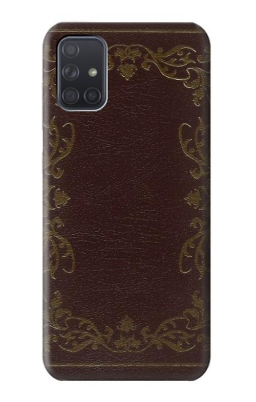 S3553 Vintage Book Cover Case Cover Custodia per Samsung Galaxy A71 5G