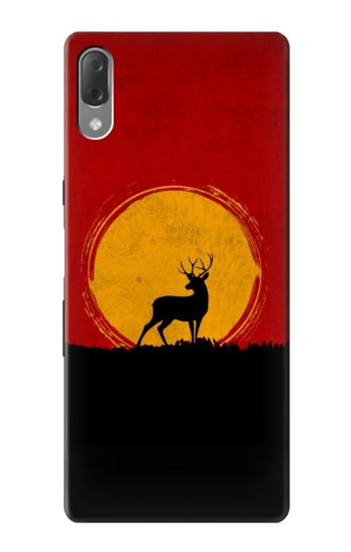 S3513 Deer Sunset Case Cover Custodia per Sony Xperia L3