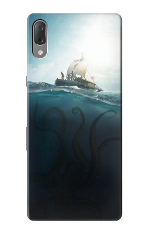 S3540 Giant Octopus Case Cover Custodia per Sony Xperia L3