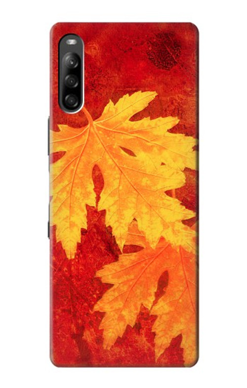 S0479 Maple Leaf Case Cover Custodia per Sony Xperia L4