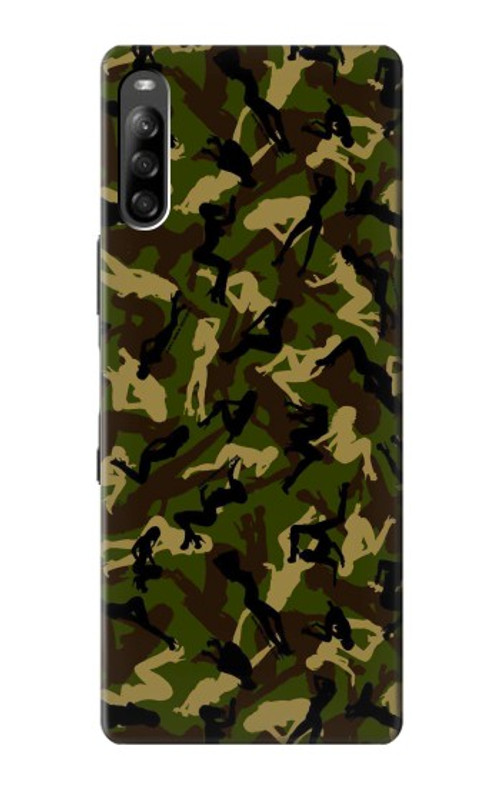 S3356 Sexy Girls Camo Camouflage Case Cover Custodia per Sony Xperia L4