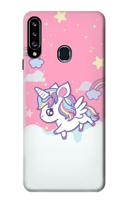 S3518 Unicorn Cartoon Case Cover Custodia per Samsung Galaxy A20s