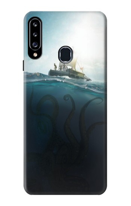 S3540 Giant Octopus Case Cover Custodia per Samsung Galaxy A20s