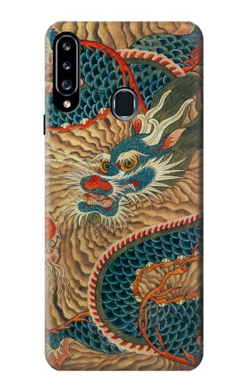 S3541 Dragon Cloud Painting Case Cover Custodia per Samsung Galaxy A20s