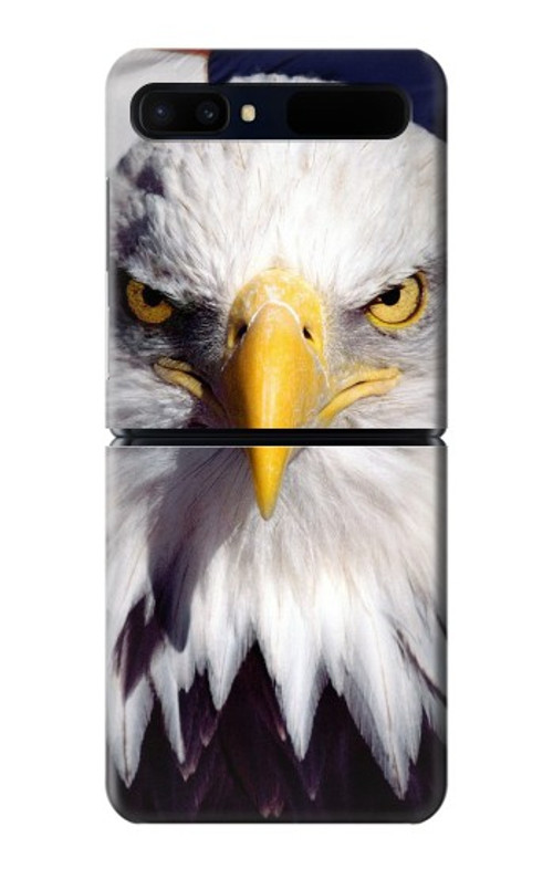 S0854 Eagle American Case Cover Custodia per Samsung Galaxy Z Flip 5G S0854 Eagle American Case Cover Custodia per Samsung Galaxy Z Flip 5G