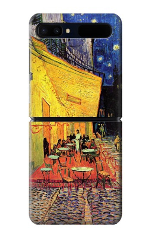 S0929 Van Gogh Cafe Terrace Case Cover Custodia per Samsung Galaxy Z Flip 5G S0929 Van Gogh Cafe Terrace Case Cover Custodia per Samsung Galaxy Z Flip 5G