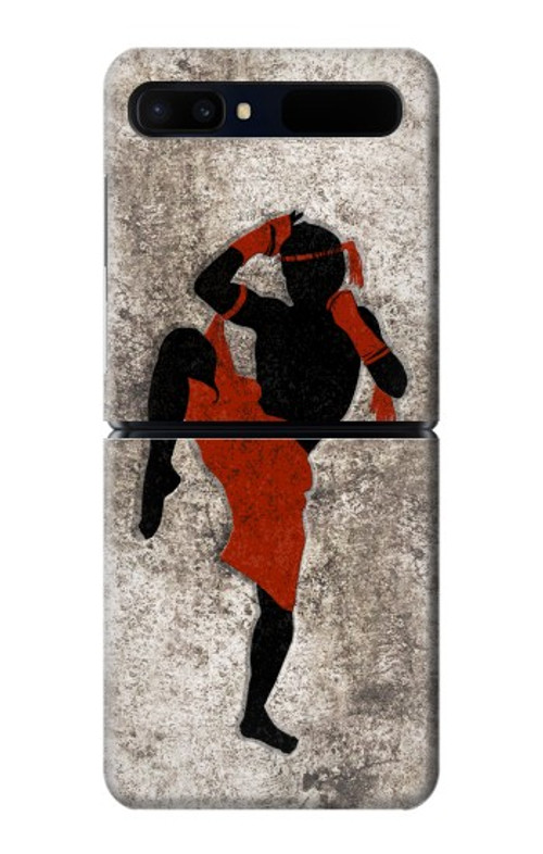 S2634 Muay Thai Kickboxing Martial Art Case Cover Custodia per Samsung Galaxy Z Flip 5G