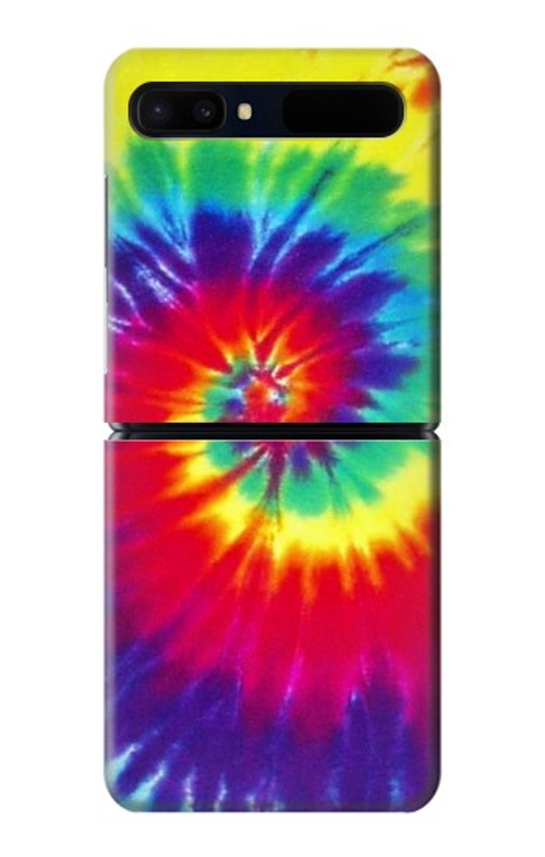 S2884 Tie Dye Swirl Color Case Cover Custodia per Samsung Galaxy Z Flip 5G S2884 Tie Dye Swirl Color Case Cover Custodia per Samsung Galaxy Z Flip 5G