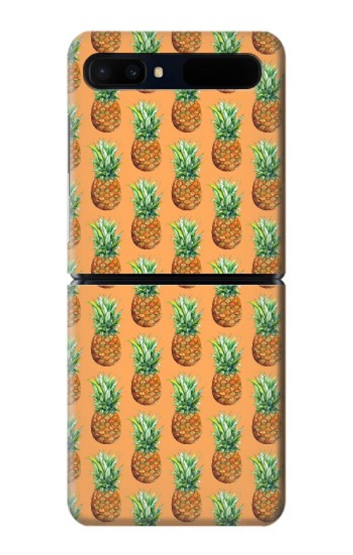 S3258 Pineapple Pattern Case Cover Custodia per Samsung Galaxy Z Flip 5G S3258 Pineapple Pattern Case Cover Custodia per Samsung Galaxy Z Flip 5G