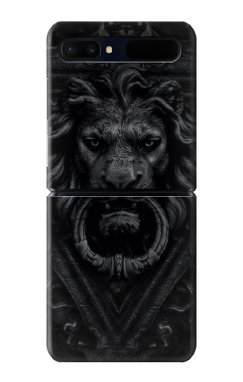 S3619 Dark Gothic Lion Case Cover Custodia per Samsung Galaxy Z Flip 5G