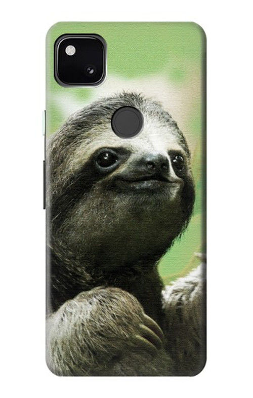 S2708 Smiling Sloth Case Cover Custodia per Google Pixel 4a