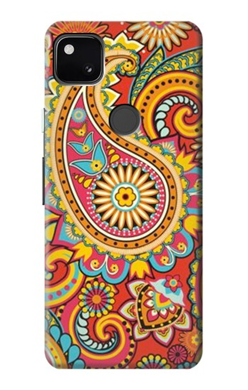 S3402 Floral Paisley Pattern Seamless Case Cover Custodia per Google Pixel 4a