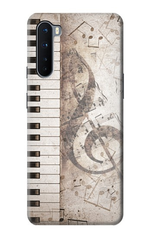 S3390 Music Note Case Cover Custodia per OnePlus Nord