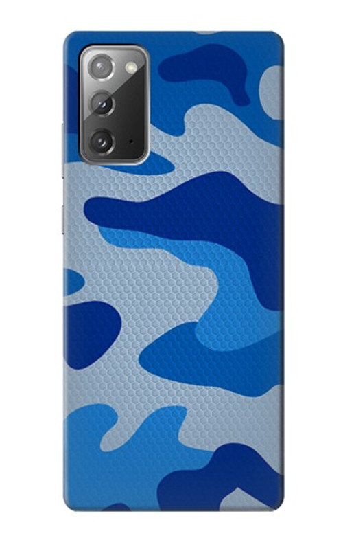 S2958 Army Blue Camo Camouflage Case Cover Custodia per Samsung Galaxy Note 20