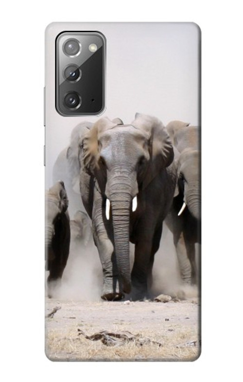 S3142 African Elephant Case Cover Custodia per Samsung Galaxy Note 20