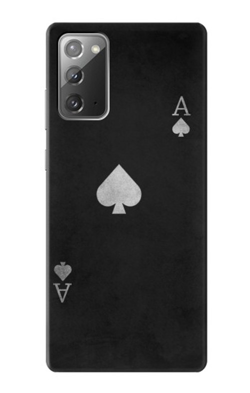 S3152 Black Ace of Spade Case Cover Custodia per Samsung Galaxy Note 20