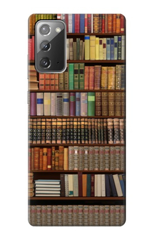 S3154 Bookshelf Case Cover Custodia per Samsung Galaxy Note 20