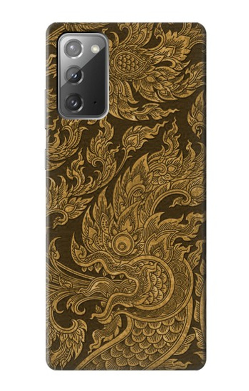 S3382 Thai Art Naga Case Cover Custodia per Samsung Galaxy Note 20