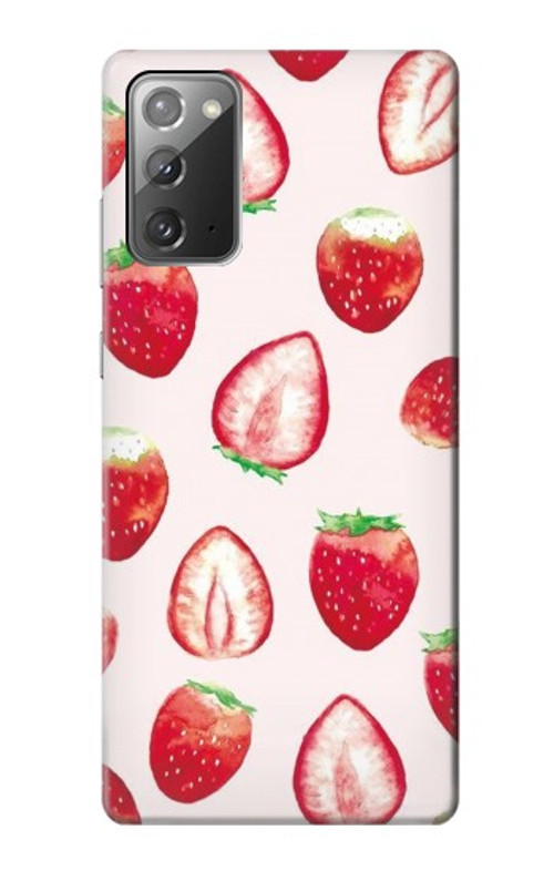 S3481 Strawberry Case Cover Custodia per Samsung Galaxy Note 20