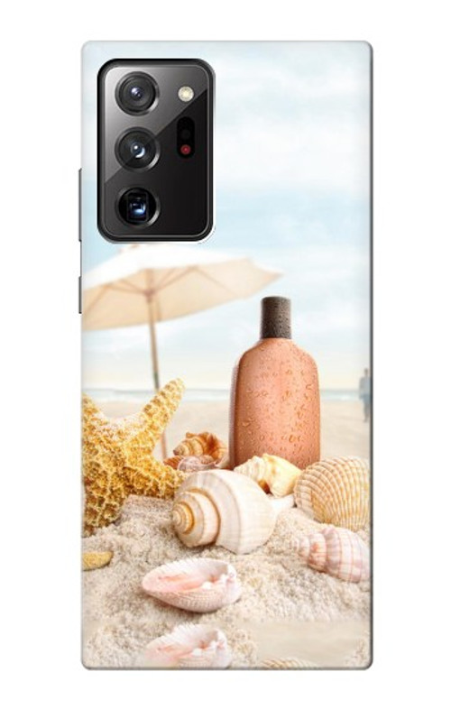 S1425 Seashells on The Beach Case Cover Custodia per Samsung Galaxy Note 20 Ultra, Ultra 5G