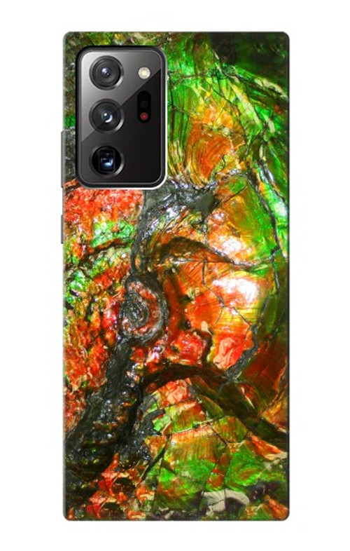 S2694 Ammonite Fossil Case Cover Custodia per Samsung Galaxy Note 20 Ultra, Ultra 5G