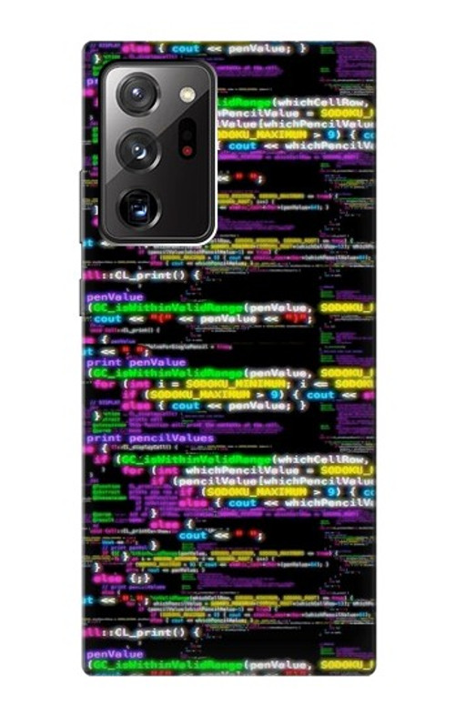S3420 Coding Programmer Case Cover Custodia per Samsung Galaxy Note 20 Ultra, Ultra 5G
